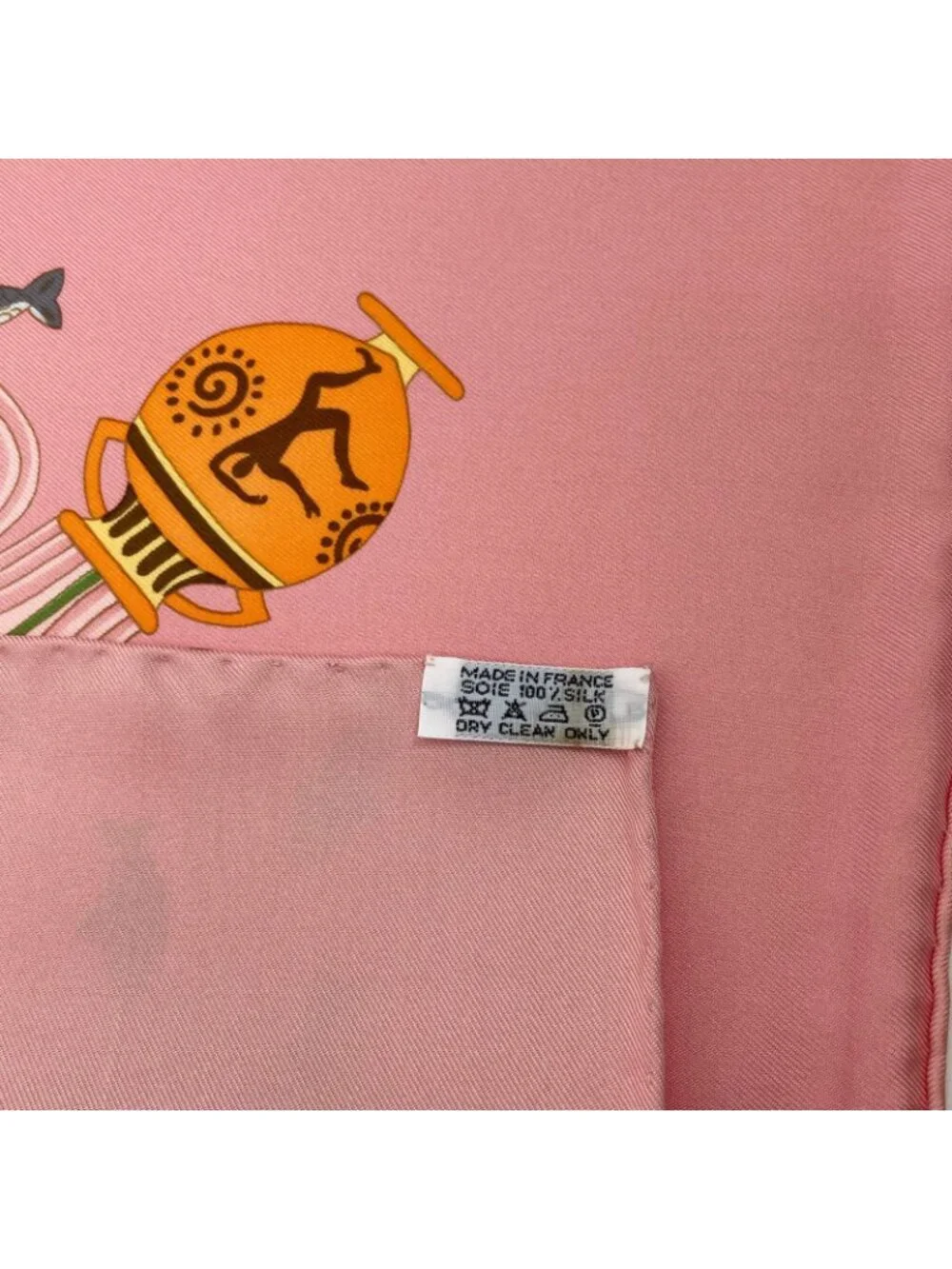 Hermes Carre 90 Escales Mediterraneennes Mediterranean Port Town Scarf Silk - Picture 6 of 7
